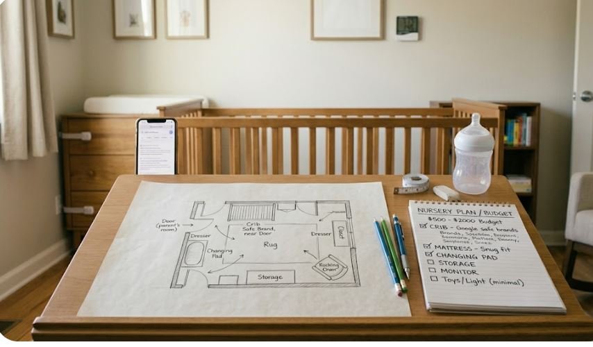 How to Set Up a Safe Baby Nursery at Home