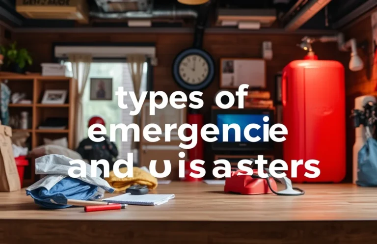 Top 7 Types of Emergencies: Prepare Now for Any Disaster