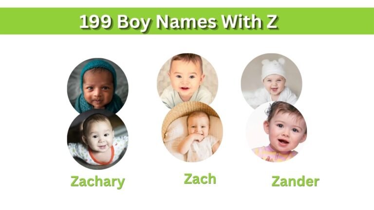 199 Boy Names With Z: Unique Names for Your Son