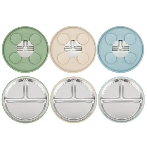 10 Stainless Steel Baby Plates With Suction: Durable, Safe, And Easy To Clean 2026