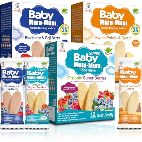 10 Baby Mum Mum Teething Wafers Trusted Snacks for Soothing Baby Gums 2026
