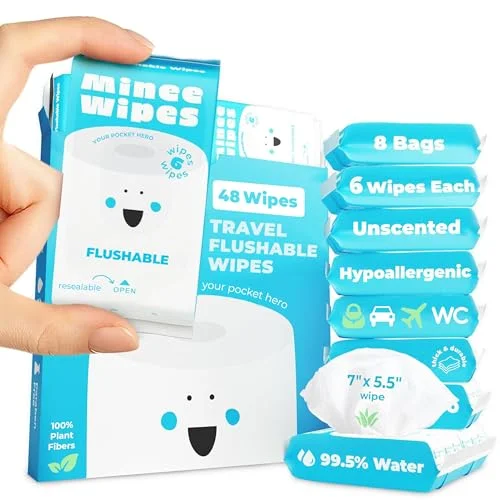 10  Travel-Ready Flushable Baby Wipes: Compact Hygiene Solutions for Families