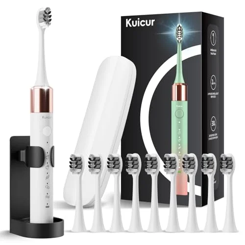 10  Kuicur Toothbrush with USB Charger: Modern Oral Care for All Ages