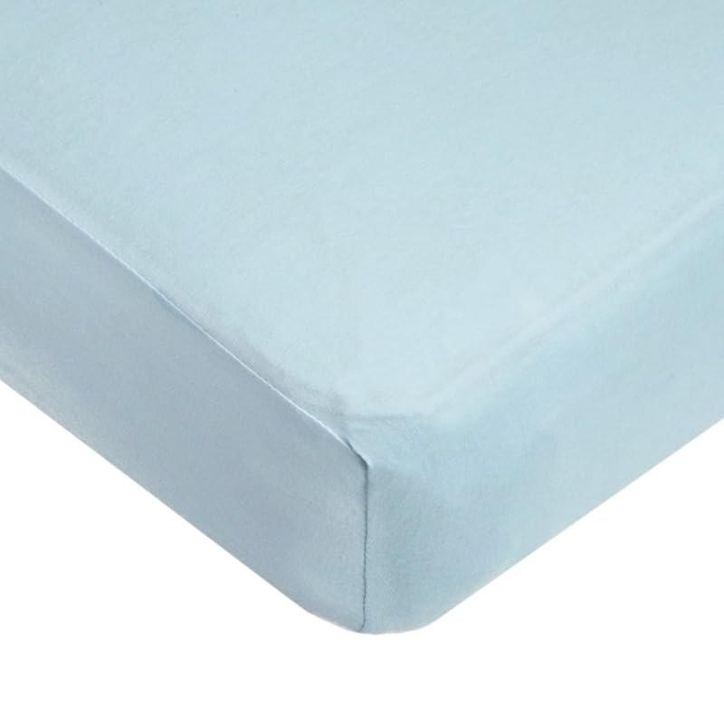 American Baby Company Natural Cotton Fitted Crib Sheet, Soft Breathabl