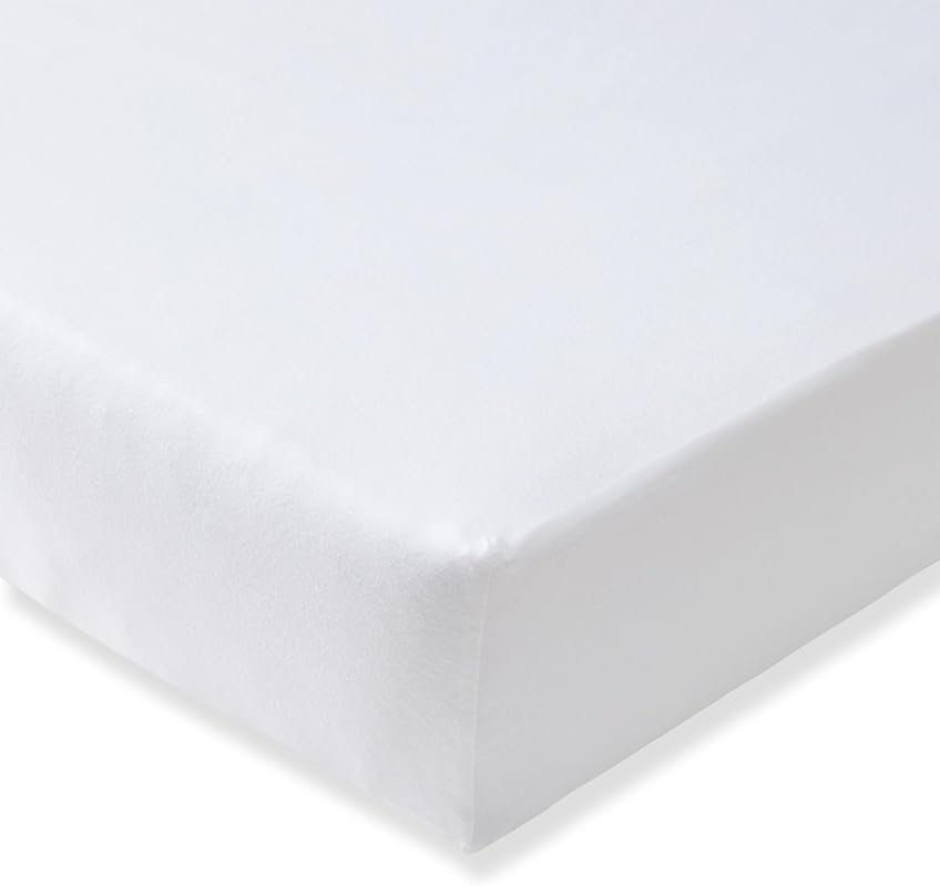 Burt's Bees Baby Organic Cotton Fitted Crib Sheet, Breathable Standard