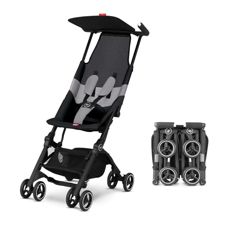 gb Pockit Air All Terrain Ultra Compact Travel Stroller with Breathabl