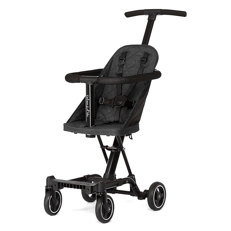Dream On Me Coast Rider Lightweight Travel Stroller, Book-Folding Desi