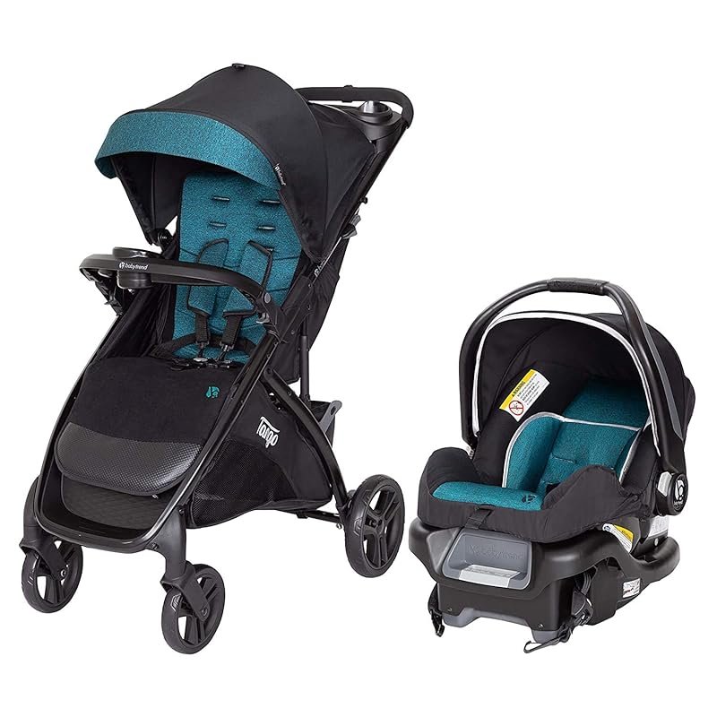 Baby Trend Tango Travel System with Ally Infant Car Seat, Veridian