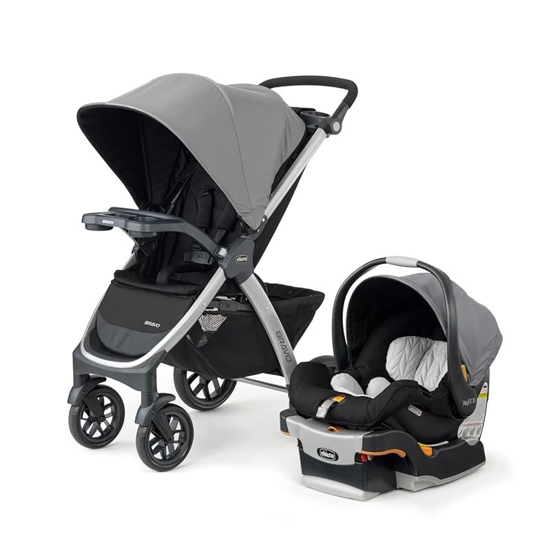 Chicco Bravo 3-in-1 Trio Travel System with KeyFit 30 Infant Car Seat,