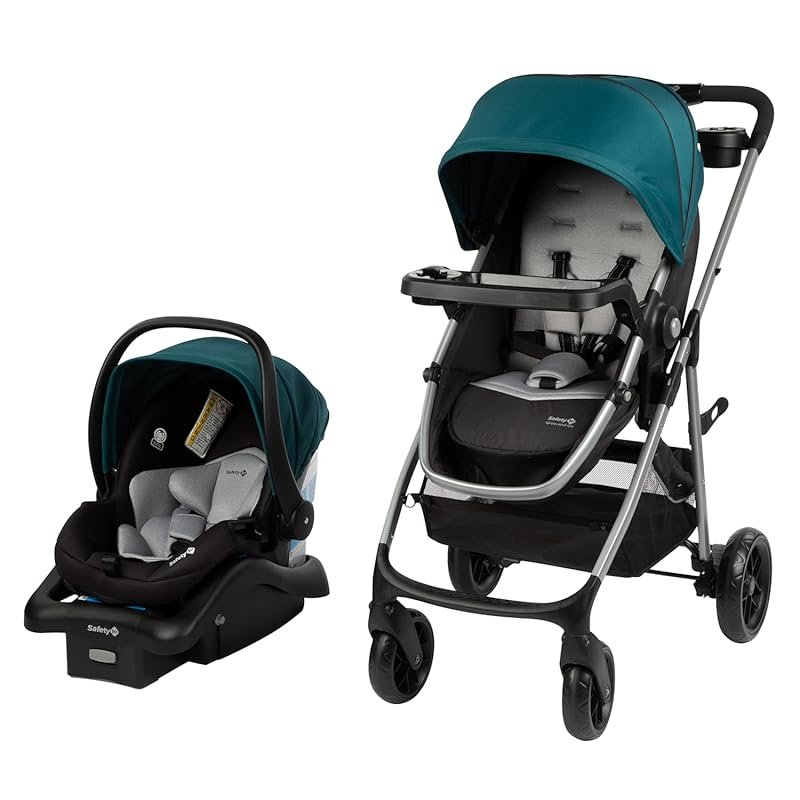Safety 1st Grow and Go Flex 8-in-1 Car Seat Stroller Combo, Infant Tra