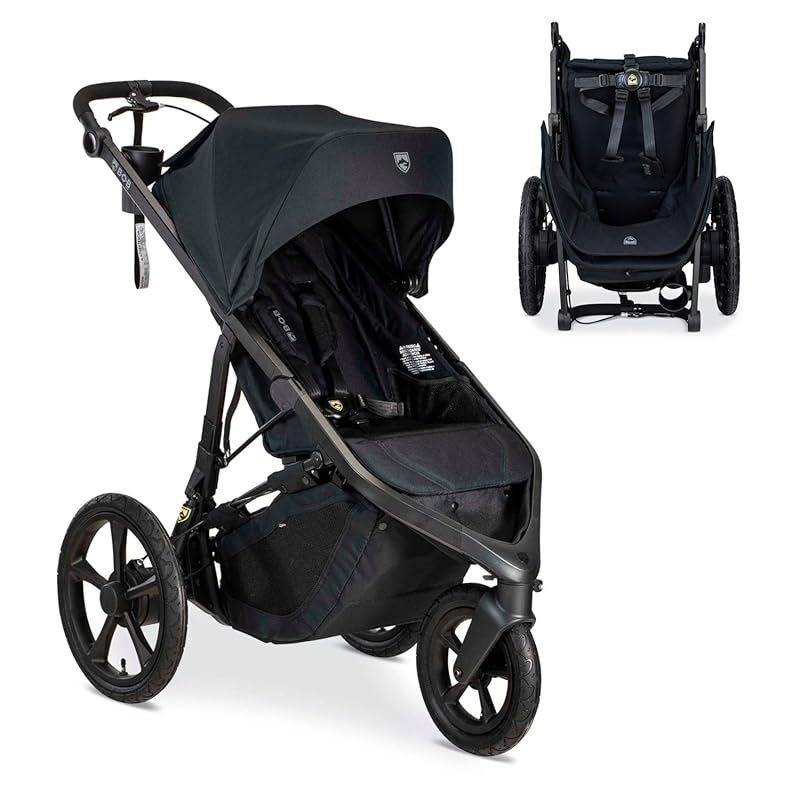 BOB Gear Wayfinder Jogging Stroller with Dual Suspension and Air-Fille