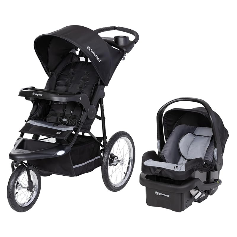 Baby Trend Expedition Jogger Travel System with EZ-Lift Infant Car Sea