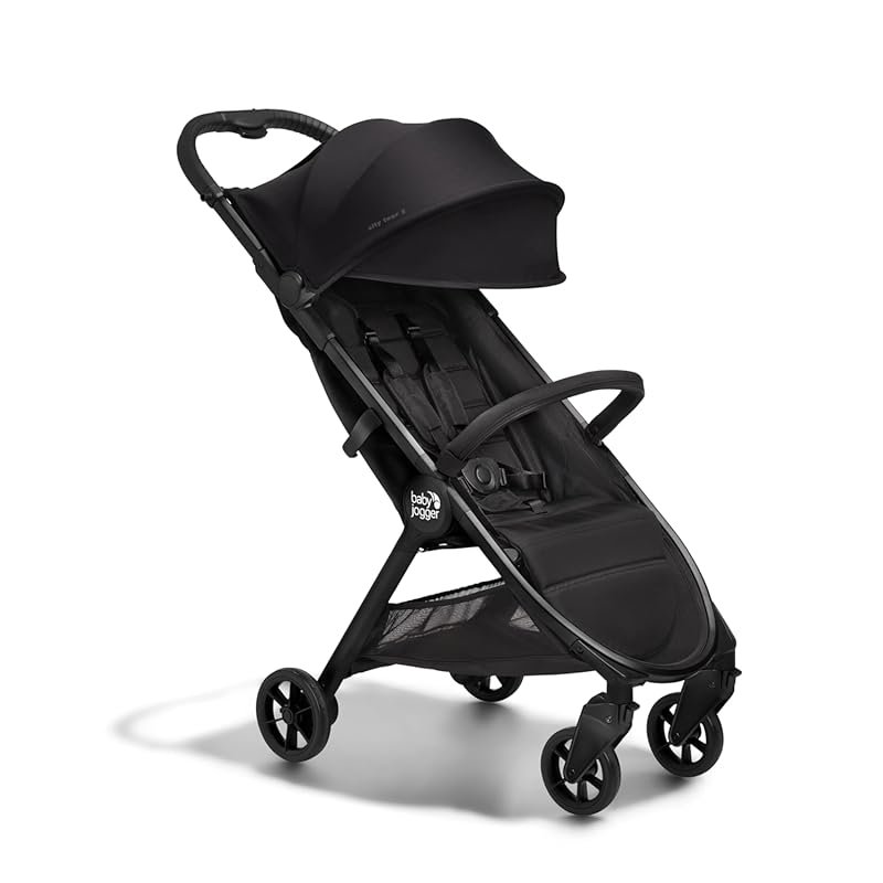 Baby Jogger City Tour 2 Ultra-Compact Travel Stroller with Belly Bar, 