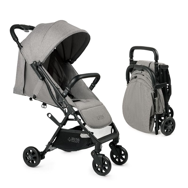 Lightweight Travel Stroller for Babies and Toddlers, Compact Fold, Can