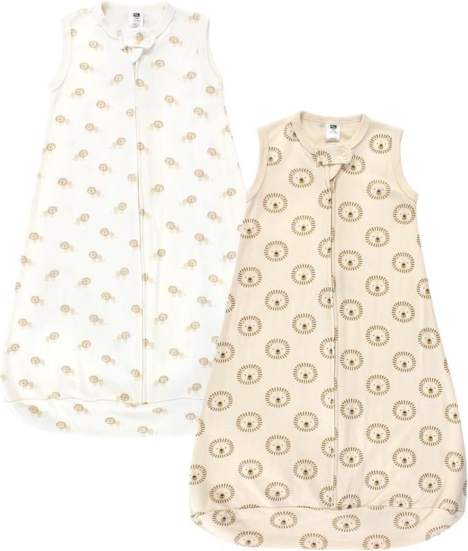Hudson Baby Cotton Long-Sleeve Wearable Sleeping Bag Blanket