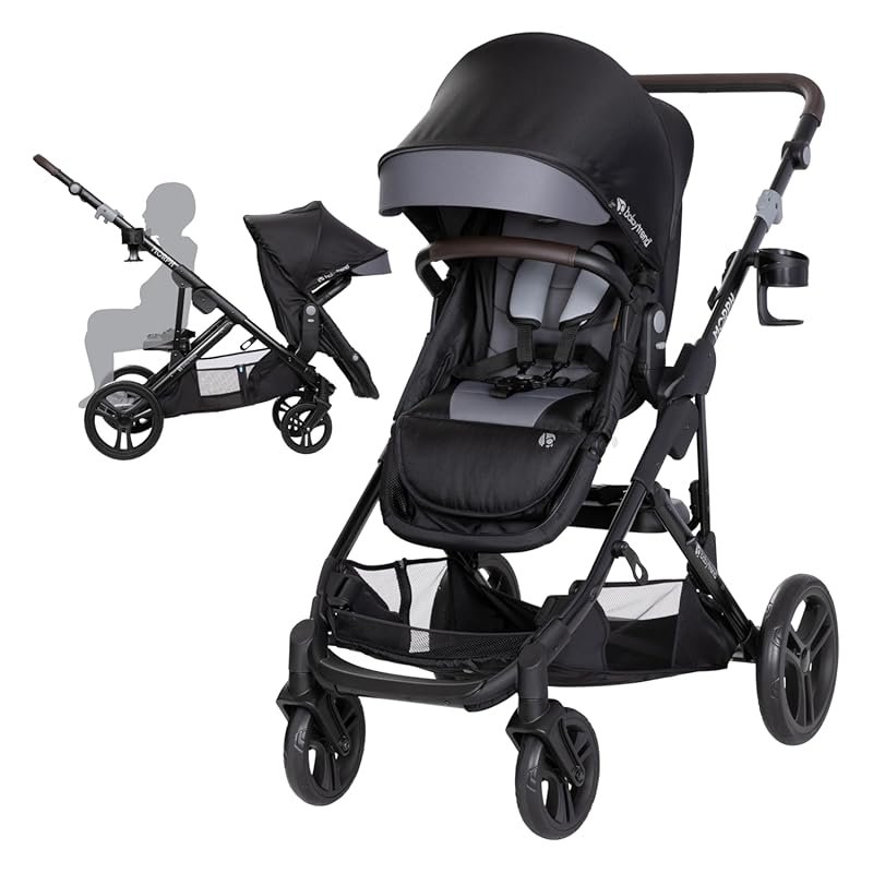 Baby Trend Morph Single-to-Double Modular Stroller, Convertible Design
