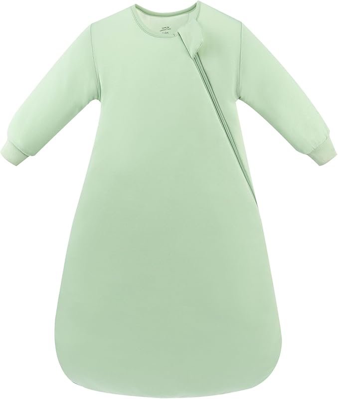 PurComfy Bamboo Viscose Long-Sleeve Wearable Sleeping Bag, Soft Baby B