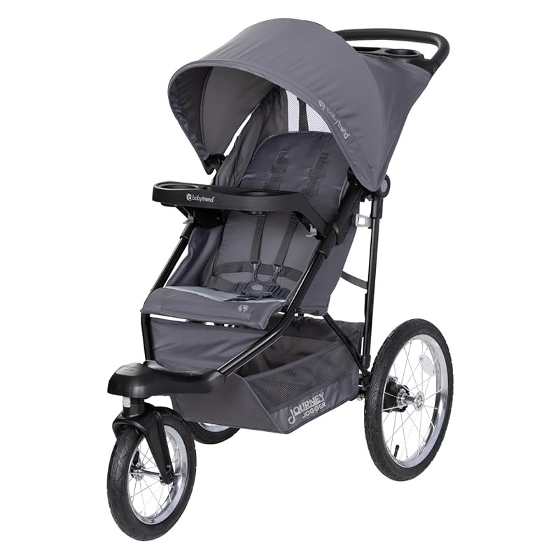 Baby Trend Journey Jogging Stroller, Stellar Grey, All-Terrain, Lightw