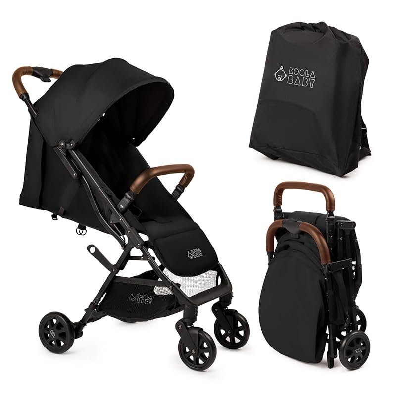 Lightweight Travel Stroller for Babies and Toddlers, Compact Fold with