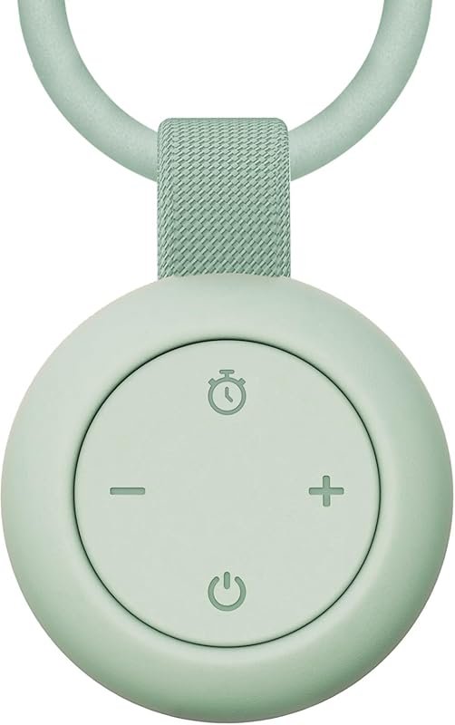 Portable Baby White Noise Sound Machine with 12 Sounds and 15-Hour Bat