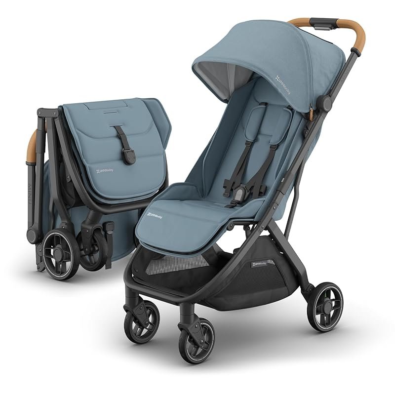 UPPAbaby Minu V3 Travel Stroller, Lightweight Compact Design, One-Hand