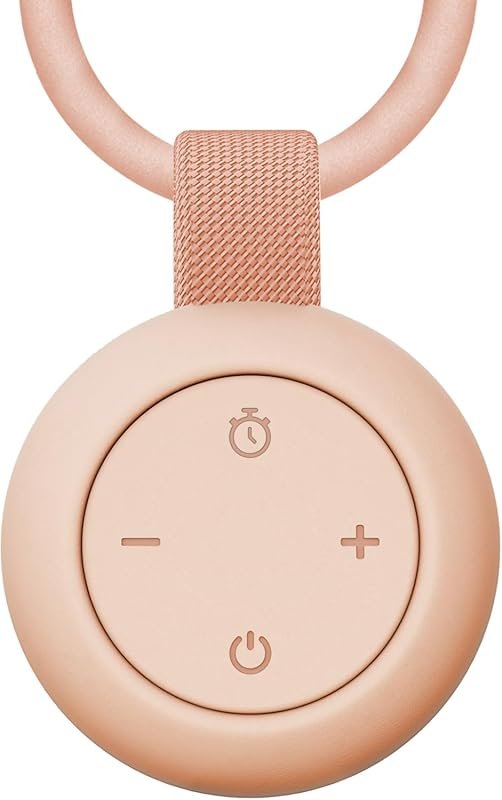 Portable Baby White Noise Sound Machine with 12 Sounds and 15-Hour Bat