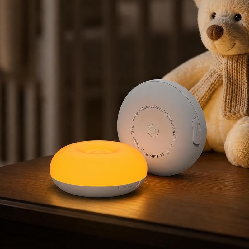 Baby Night Light, 1800K No Blue Light Nursery Egg Lamp with Child Lock