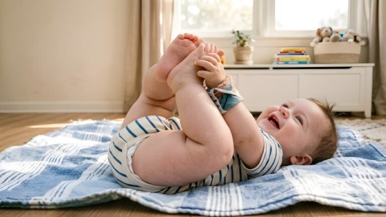 Why Do Babies Grab Their Feet
